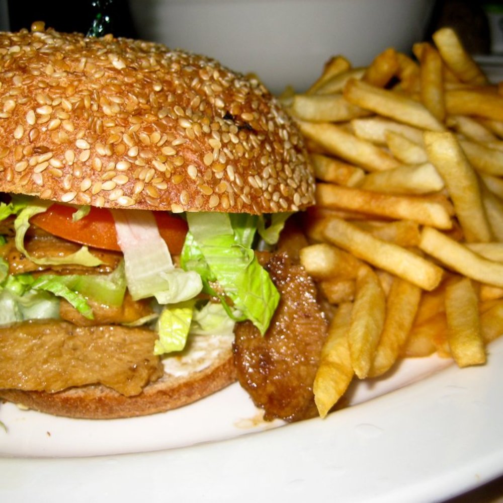 My Vegan - steak pepper burger - Thai Near Me - Pasadena, California My Vegan - steak pepper burger - Thai Near Me - Pasadena, California