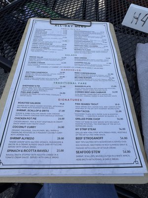 Menu photo 1 The Irish Inn Glen Echo, MD Menu photo 1 The Irish Inn Glen Echo, MD