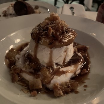The Cavalier - Ice cream with pineapples on baked meringue - New American Near Me - San Francisco, California