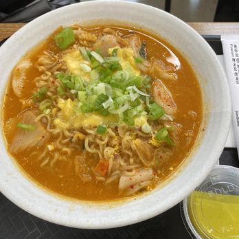 KimGaNae - Combination Ramyun $12.  Good. - Korean Near Me - Queens, New York