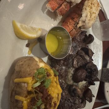 Black Angus Steakhouse - Ribeye with lobster tails - Steakhouses Near Me - Temecula, California Black Angus Steakhouse - Ribeye with lobster tails - Steakhouses Near Me - Temecula, California
