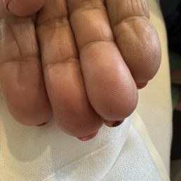 Cleaning isn't part of the manicure I guess (#gardeninghands)