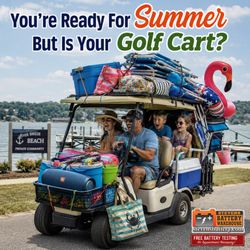 Stevens Battery Warehouse - You're Ready For Summer But Is Your Golf Cart? Golf Cart batteries tested for Free!