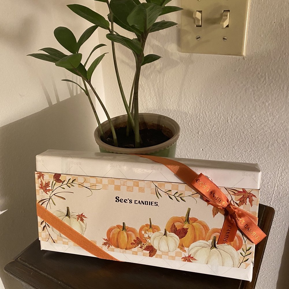 Had to grab a gift . Had to grab a gift .