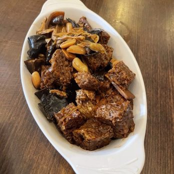 LJ Shanghai - Not good. Way too sweet. Fried bean curd. - Shanghainese Near Me - Cleveland, Ohio LJ Shanghai - Not good. Way too sweet. Fried bean curd. - Shanghainese Near Me - Cleveland, Ohio