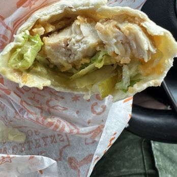 Popeyes Louisiana Kitchen - Classic Wrap - Fast Food Near Me - Montclair, New Jersey
