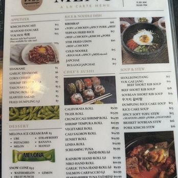Doma The Korean BBQ - Menu - Korean Near Me - Las Vegas, Nevada