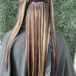 Rosé & Company Hair Replacement & Salon - Fusion extensions