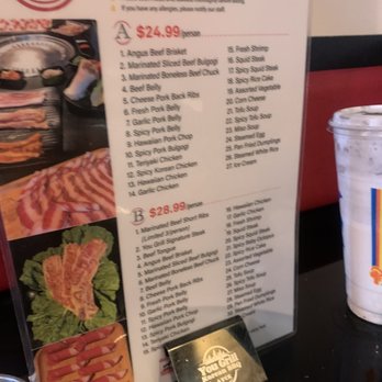 You Grill Korean BBQ - Menu - Korean Near Me - La Quinta, California