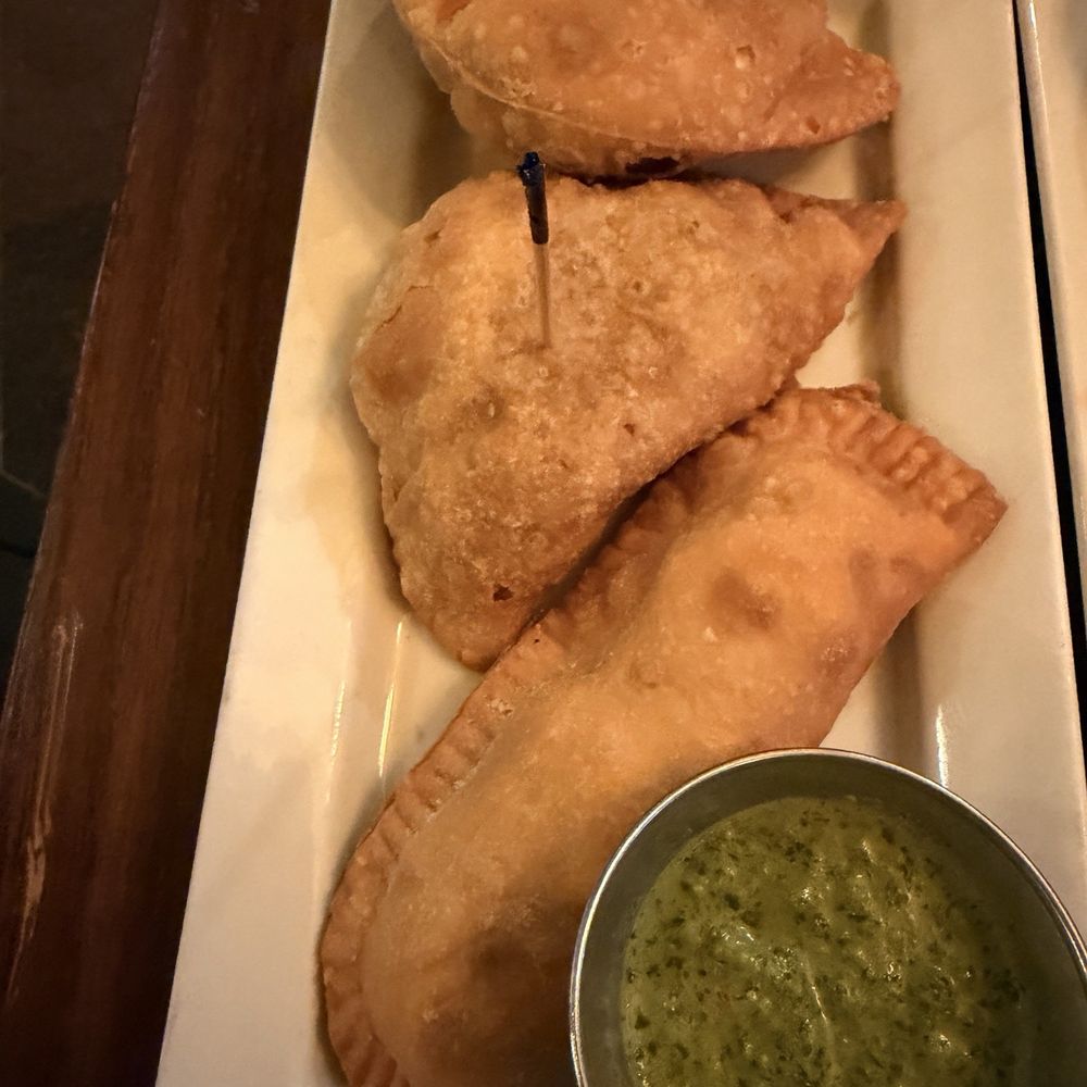 Chicken, shrimp, & beef empanadas Chicken, shrimp, & beef empanadas