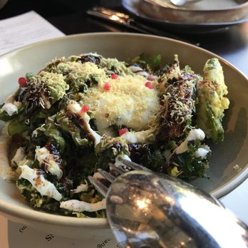 ROOH - Potato tiki, kale and spinach tempura, sweet and sour yogurt mousse - Indian Near Me - San Francisco, California ROOH - Potato tiki, kale and spinach tempura, sweet and sour yogurt mousse - Indian Near Me - San Francisco, California