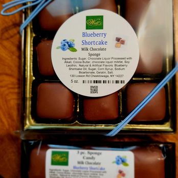 Wahl's Candies - Wahl's Candies Blueberry Shortcake Sponge - Candy Stores Near Me - Cheektowaga, New York Wahl's Candies - Wahl's Candies Blueberry Shortcake Sponge - Candy Stores Near Me - Cheektowaga, New York