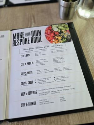Menu photo 2 Bespoke & Sushi Vancouver, BC