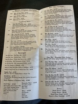 Menu photo 3 Pho Indy Fort Wayne, IN