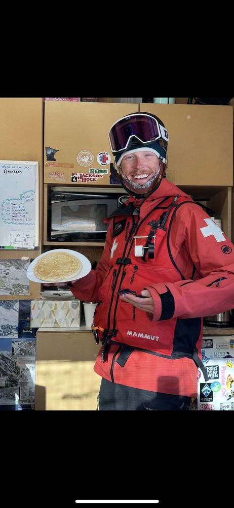 Dollar Ski Patrol Wafflehouse Logo