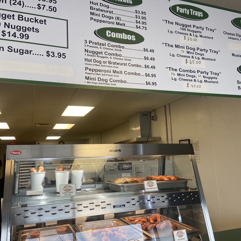 Philly Pretzel Factory - The menu - Pretzels Near Me - O'Fallon, Missouri Philly Pretzel Factory - The menu - Pretzels Near Me - O'Fallon, Missouri