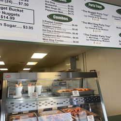 Philly Pretzel Factory - The menu