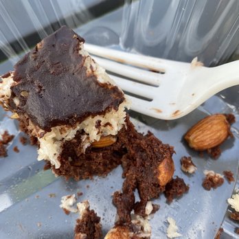 Modern Love - Almond joy brownie - Vegan Near Me - Omaha, Nebraska Modern Love - Almond joy brownie - Vegan Near Me - Omaha, Nebraska