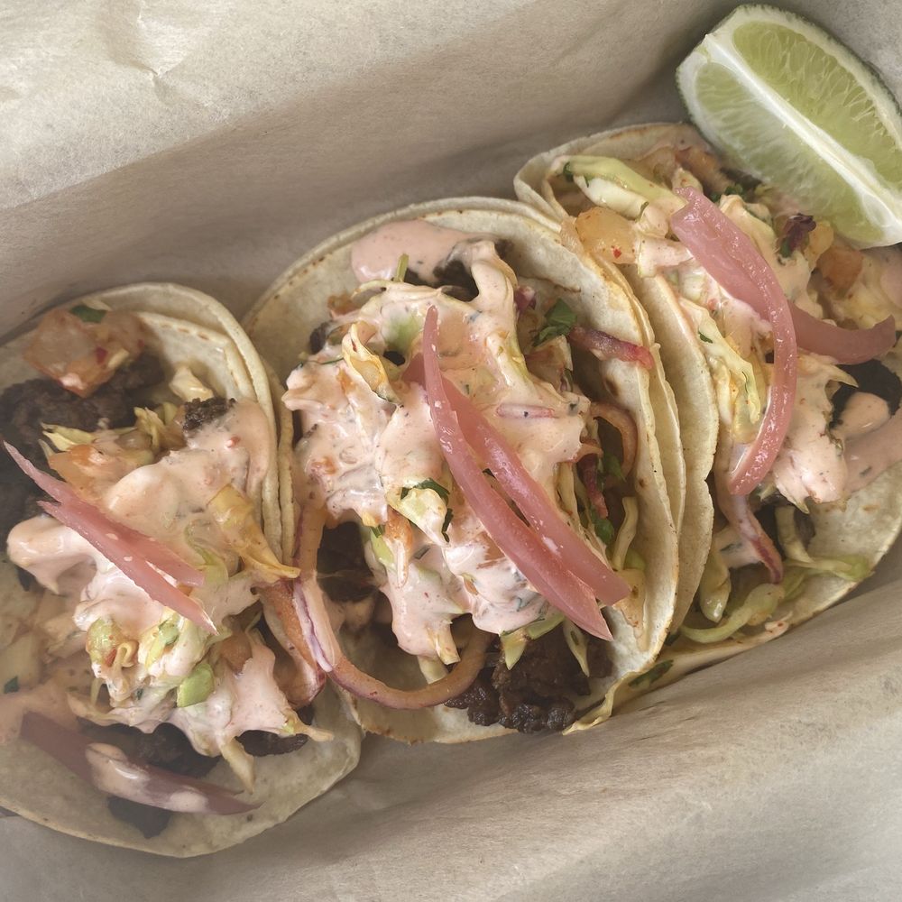 The Gunrock - Bulgogi tacos - New American Near Me - Davis, California The Gunrock - Bulgogi tacos - New American Near Me - Davis, California