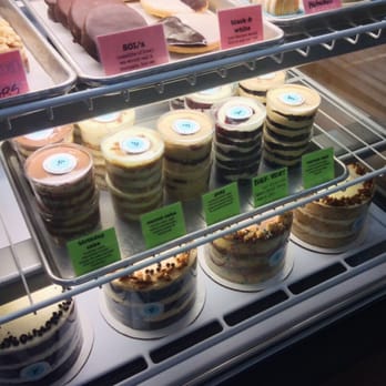 Fluff Bake Bar - Some of the selections + awesome cakes to go - Bakeries Near Me - Houston, Texas