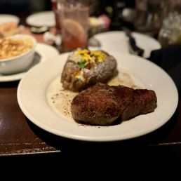 Flo's Filet and Loaded Baked Potato Flo's Filet and Loaded Baked Potato