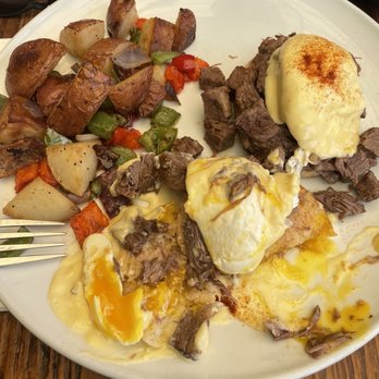 Sunny Side Solana - Short rib eggs Benedict - Breakfast & Brunch Near Me - Solana Beach, California Sunny Side Solana - Short rib eggs Benedict - Breakfast & Brunch Near Me - Solana Beach, California