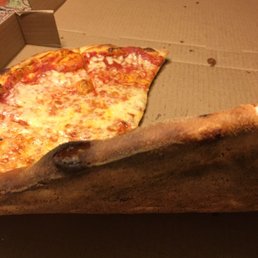 The crust well done