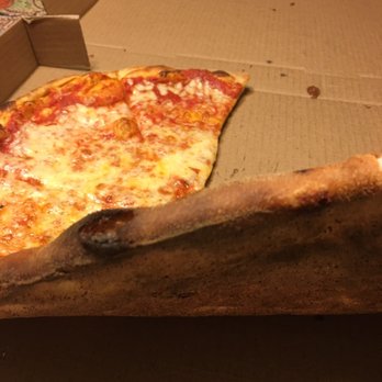 NY Pizza - The crust well done - Pizza Near Me - Mansfield, Massachusetts