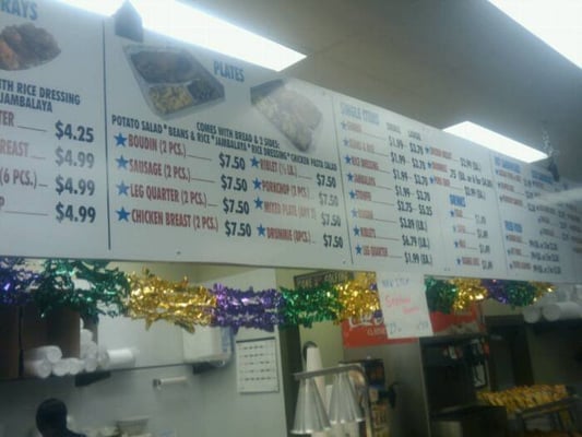 Menu photo 7 Leo's Cajun Corner Galveston, TX