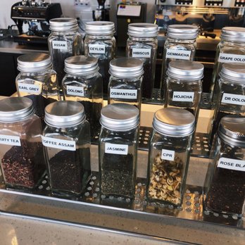 TeaLatte Bar - tea leaves (you can smell them) - Coffee & Tea Near Me - Carrollton, Texas