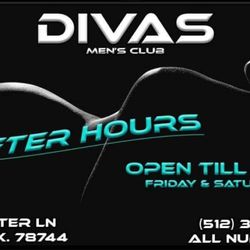 Divas Men's Club - After hours