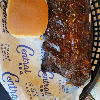 Central BBQ - Half rack pork ribs - Barbeque Near Me - Memphis, Tennessee