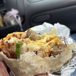 Dry Breakfast Burrito Bacon or Sausage or Ham Dry Breakfast Burrito Bacon or Sausage or Ham