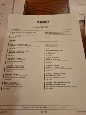 Menu photo 7 Winberie's Restaurant & Bar Princeton, NJ Menu photo 7 Winberie's Restaurant & Bar Princeton, NJ