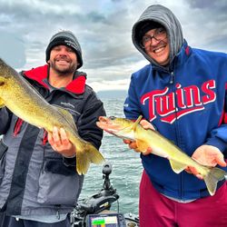 Baxstar Fishing - Two nice Fall Walleye.