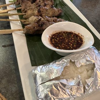 Khon Thai Kitchen By Seeda - Moo ping set is the best - Thai Near Me - Austin, Texas Khon Thai Kitchen By Seeda - Moo ping set is the best - Thai Near Me - Austin, Texas