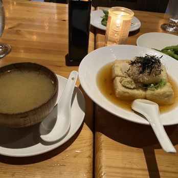 Umi Sake House - Miso soup, Agedashi tofu - Sushi Bars Near Me - Seattle, Washington