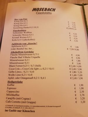 Menu photo 2 Mosebach Frankfurt, HE Menu photo 2 Mosebach Frankfurt, HE