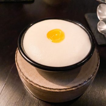 Anomaly SF - Egg potato foam - New American Near Me - San Francisco, California