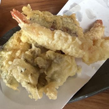 Kaimuki Shokudo - Assorted tempura (partially eaten) - Japanese Near Me - Honolulu, Hawaii Kaimuki Shokudo - Assorted tempura (partially eaten) - Japanese Near Me - Honolulu, Hawaii