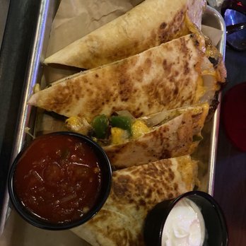 Salty J's - Quesadilla was really good. - American Near Me - St. Petersburg, Florida Salty J's - Quesadilla was really good. - American Near Me - St. Petersburg, Florida
