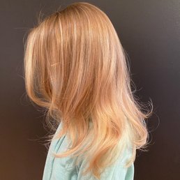 Right after blow dry