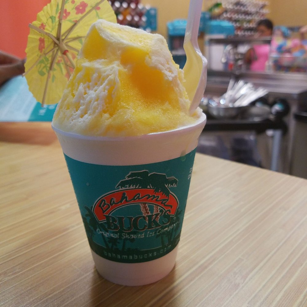 Bahama Buck's - Banana colada - Shaved Ice Near Me - Fort Worth, Texas Bahama Buck's - Banana colada - Shaved Ice Near Me - Fort Worth, Texas