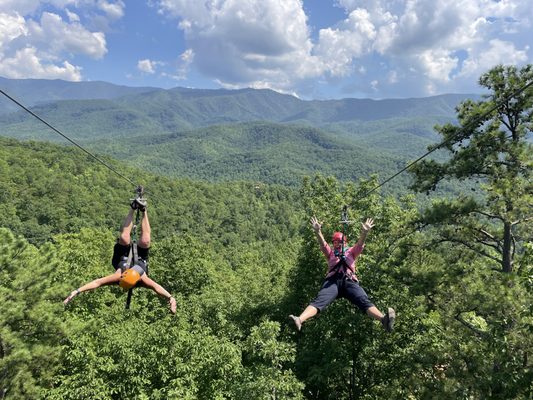 CLIMB Works Smoky Mountains - Zipline Tour by null
