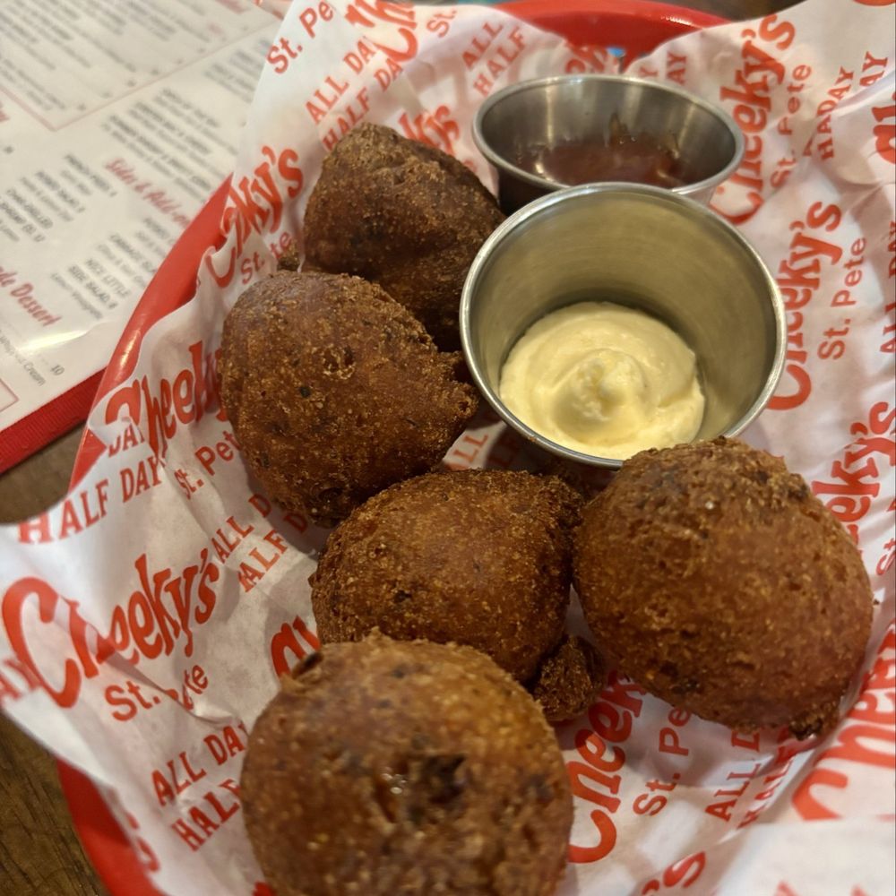 Cheeky's - Hush puppies - Seafood Near Me - St. Petersburg, Florida