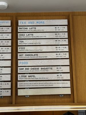 Menu photo 5 Blue Bottle Coffee - Santana Row San Jose, CA