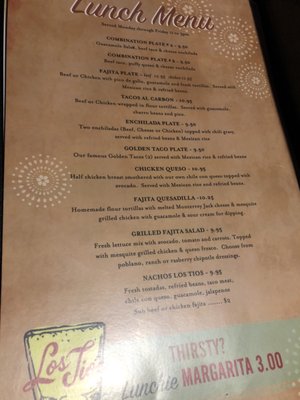 Menu photo 4 Los Tios Westheimer Houston, TX Menu photo 4 Los Tios Westheimer Houston, TX