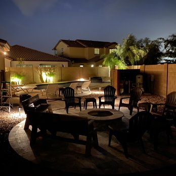Pegasus Pool and Spas - Our beautiful backyard completed by Pegasus Pools! - Pool & Hot Tub Service Near Me - Gilbert, Arizona