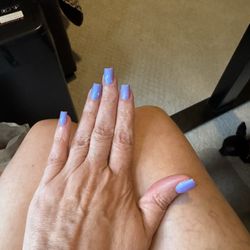 My new nails done at Queens for Nails and my tech was Ana.