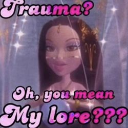 My lord from the psych ward. TRAUMA LITERAL TRAUAM